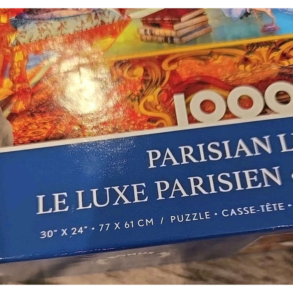 Ceaco 1000 Piece Puzzle Parisian Luxury New-Sealed 30x24 #43230 (3) - Picture 5 of 5